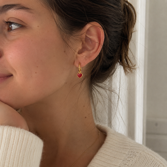Rouge Amour Hoops