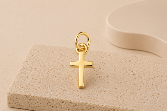 Golden Faith Charm