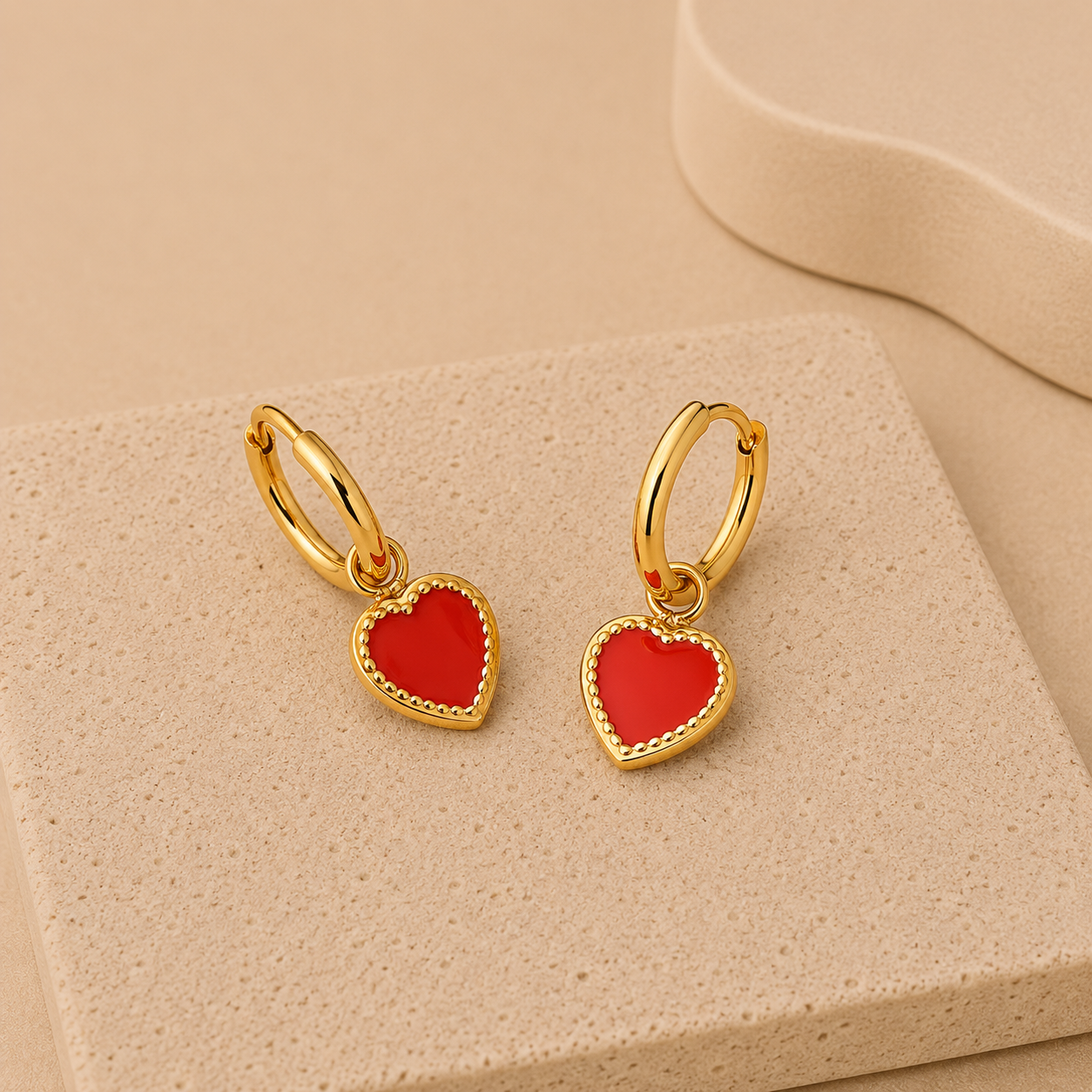 Rouge Amour Hoops