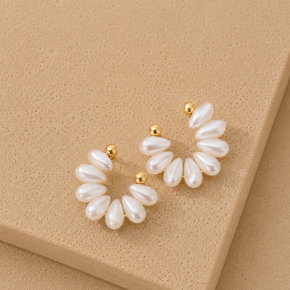 Pearl Bloom Earrings