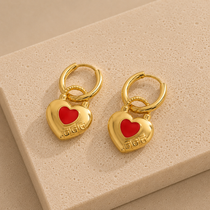 Amore Lock Hoops
