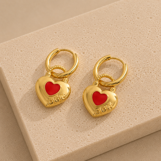 Amore Lock Hoops
